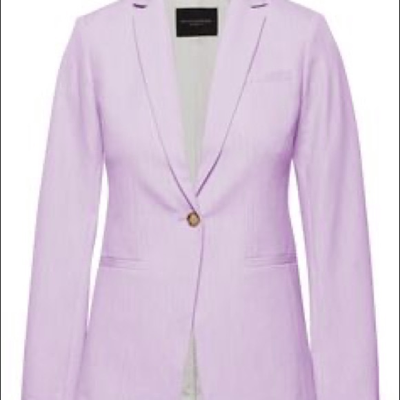 Banana Republic Long and Lean-Fit Birdseye Blazer - Picture 7 of 7